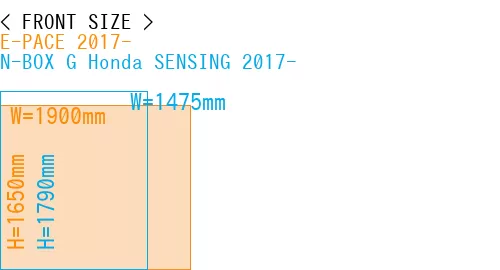 #E-PACE 2017- + N-BOX G Honda SENSING 2017-